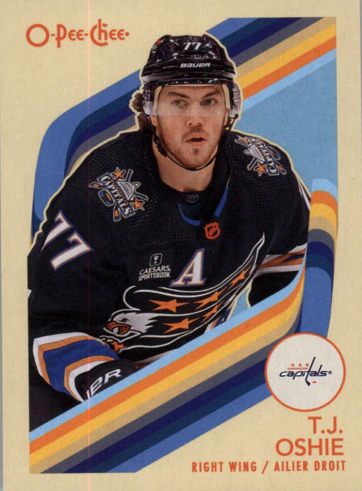 #406 T.J. Oshie - Washington Capitals - 2023-24 O-Pee-Chee - Retro Hockey