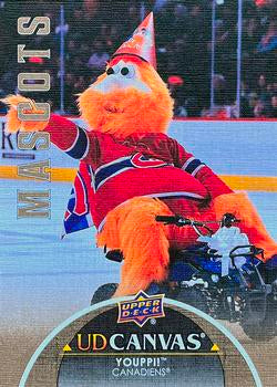 #C406 Youppi! - Montreal Canadiens - 2021-22 Upper Deck - UD Canvas Hockey