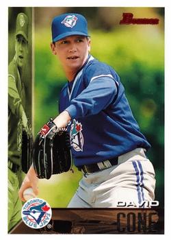 #407 David Cone - Toronto Blue Jays - 1995 Bowman Baseball
