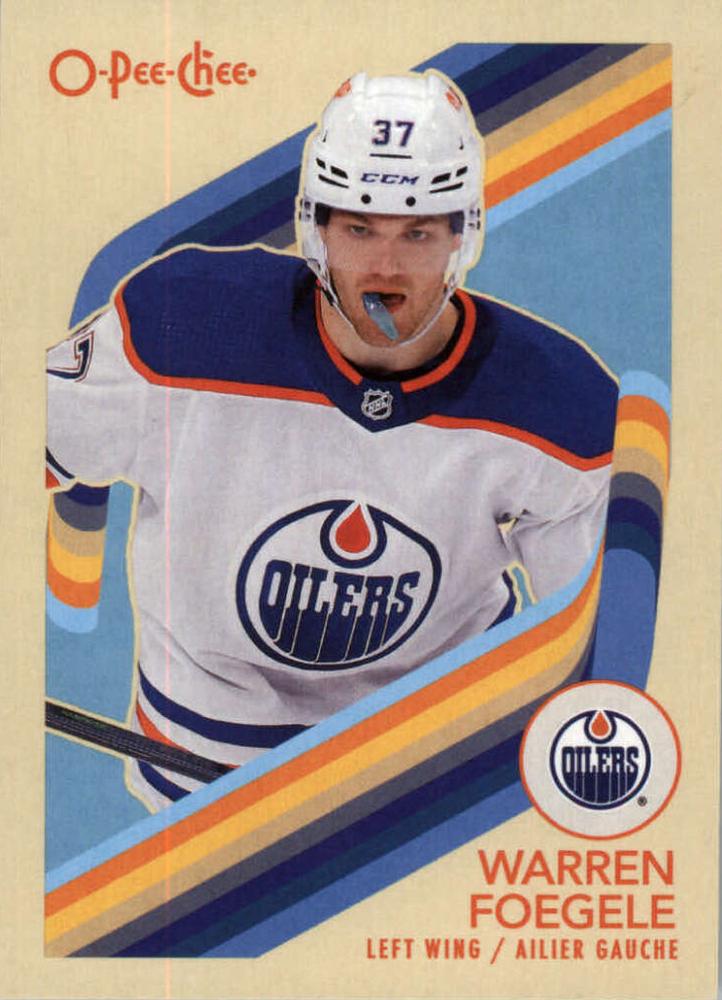 #407 Warren Foegele - Edmonton Oilers - 2023-24 O-Pee-Chee - Retro Hockey