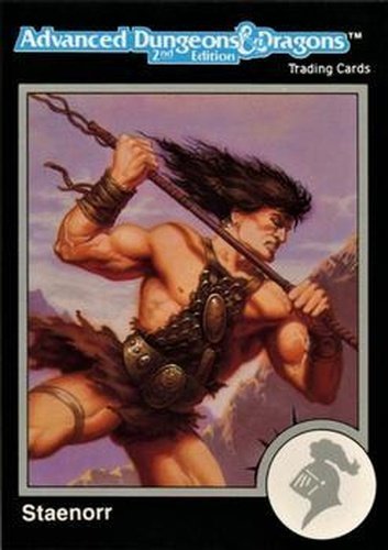 #407 Staenorr - 1991 TSR Advanced Dungeons & Dragons - Silver