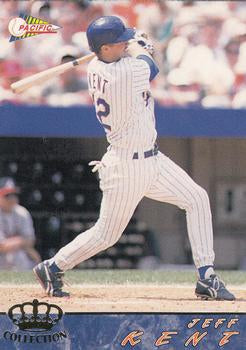 #408 Jeff Kent - New York Mets - 1994 Pacific Baseball
