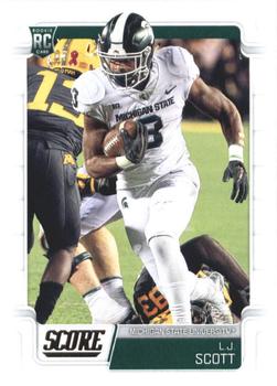 #408 L.J. Scott - Michigan State Spartans - 2019 Score Football