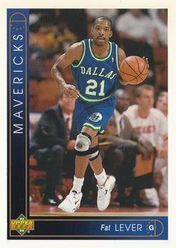 #408 Fat Lever - Dallas Mavericks - 1993-94 Upper Deck Basketball
