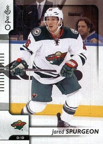 #408 Jared Spurgeon - Minnesota Wild - 2017-18 O-Pee-Chee Hockey