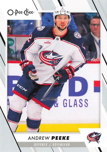 #409 Andrew Peeke - Columbus Blue Jackets - 2023-24 O-Pee-Chee Hockey