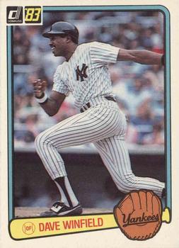 #409 Dave Winfield - New York Yankees - 1983 Donruss Baseball