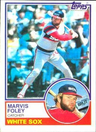 #409 Marvis Foley - Chicago White Sox - 1983 Topps Baseball