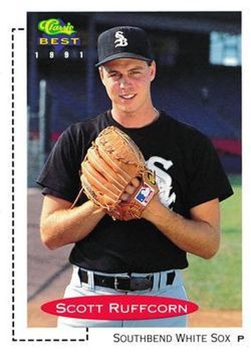 #409 Scott Ruffcorn - South Bend White Sox - 1991 Classic Best Baseball