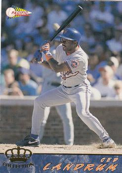 #409 Ced Landrum - New York Mets - 1994 Pacific Baseball