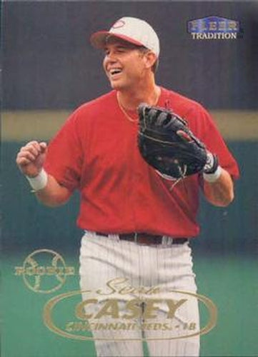 #409 Sean Casey - Cincinnati Reds - 1998 Fleer Tradition Baseball