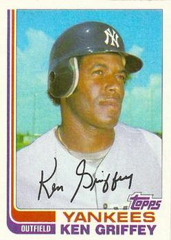 #40T Ken Griffey - New York Yankees - 1982 Topps Traded Baseball