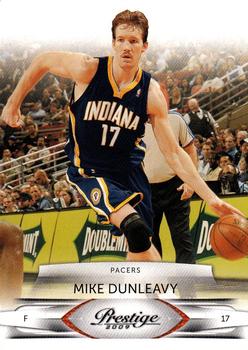 #40 Mike Dunleavy Jr. - Indiana Pacers - 2009-10 Panini Prestige Basketball