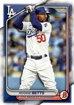 #40 Mookie Betts - Los Angeles Dodgers - 2024 Bowman Baseball