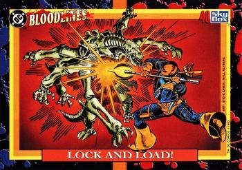 #40 Lock and Load! - 1993 SkyBox DC Comics Bloodlines