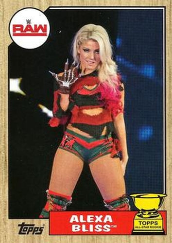 #40 Alexa Bliss - 2017 Topps WWE Heritage Wrestling
