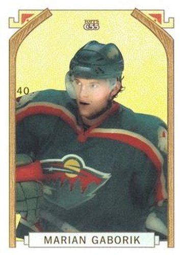 #40a Marian Gaborik - Minnesota Wild - 2003-04 Topps C55 Hockey