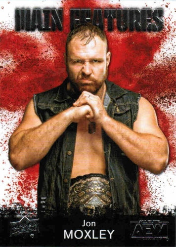 #MF-40 Jon Moxley - 2021 Upper Deck AEW - Main Features Wrestling