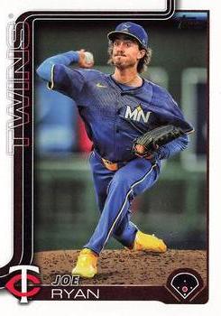 #40 Joe Ryan - Minnesota Twins - 2025 Topps Baseball