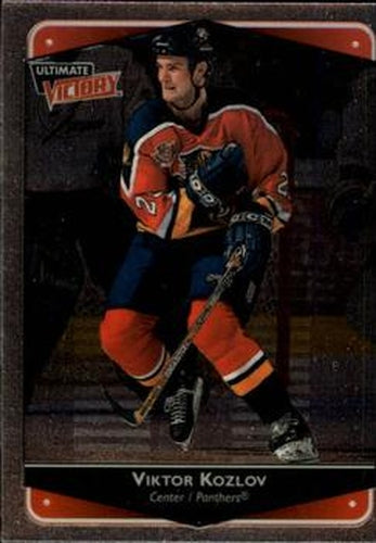 #40 Viktor Kozlov - Florida Panthers - 1999-00 Upper Deck Ultimate Victory Hockey