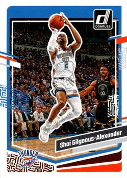 #40 Shai Gilgeous-Alexander - Oklahoma City Thunder - 2023-24 Donruss Basketball