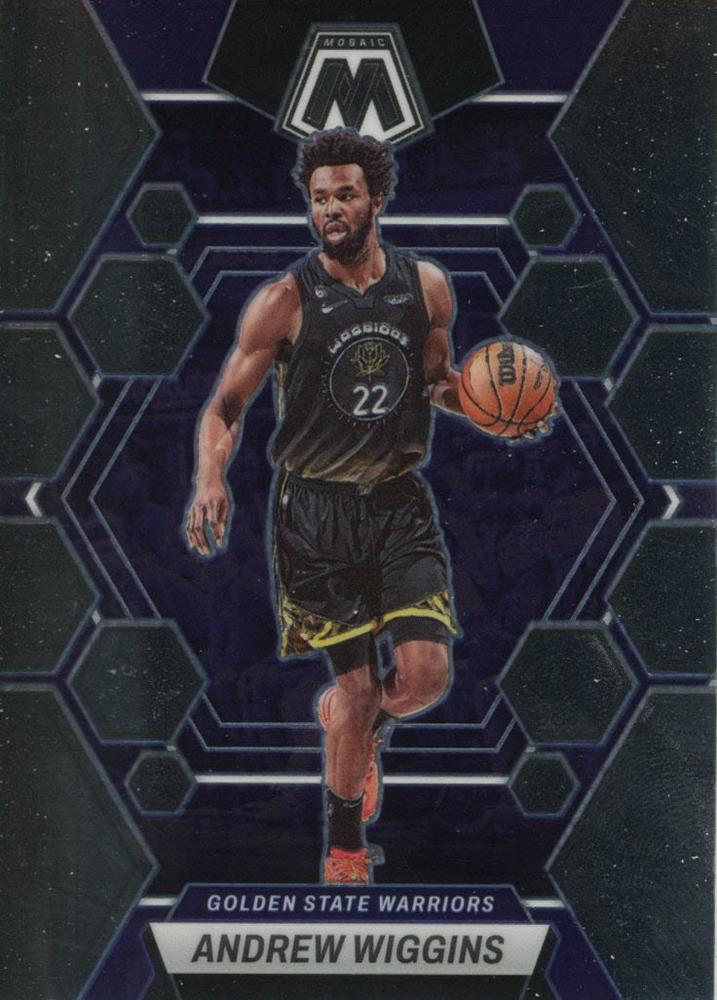 #40 Andrew Wiggins - Golden State Warriors - 2022-23 Panini Mosaic Basketball