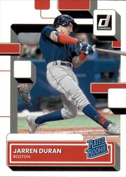#40 Jarren Duran - Boston Red Sox - 2022 Donruss Baseball