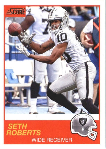 #40 Seth Roberts - Oakland Raiders - 2019 Score Football