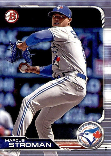 #40 Marcus Stroman - Toronto Blue Jays - 2019 Bowman Baseball