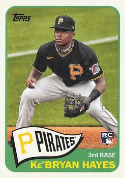 #T65-40 Ke'Bryan Hayes - Pittsburgh Pirates - 2021 Topps - 1965 Topps Redux Baseball