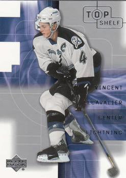 #40 Vincent Lecavalier - Tampa Bay Lightning - 2001-02 Upper Deck Top Shelf Hockey