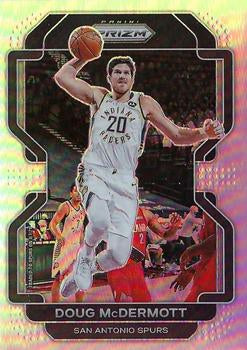 #40 Doug McDermott - San Antonio Spurs - 2021-22 Panini Prizm - Silver Basketball