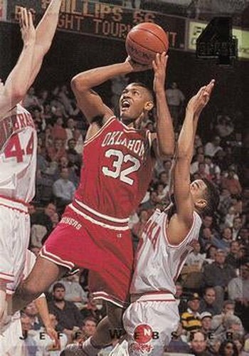 #40 Jeff Webster - Oklahoma Sooners - 1994 Classic Four Sport