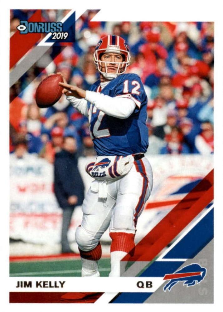#40 Jim Kelly - Buffalo Bills - 2019 Donruss Football