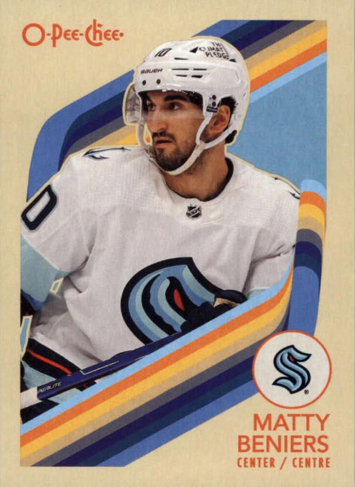 #40 Matty Beniers - Seattle Kraken - 2023-24 O-Pee-Chee - Retro Hockey