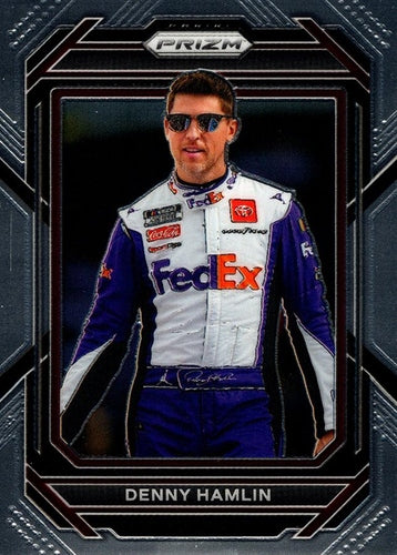 #40 Denny Hamlin - Joe Gibbs Racing - 2023 Panini Prizm Racing