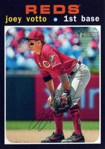 #40 Joey Votto - Cincinnati Reds - 2020 Topps Heritage Baseball