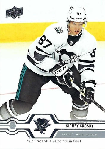 #540 Sidney Crosby - Pittsburgh Penguins - 2019-20 Upper Deck Hockey