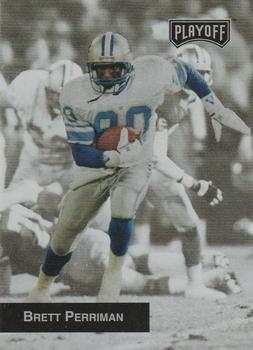 #40 Brett Perriman - Detroit Lions - 1993 Playoff Football