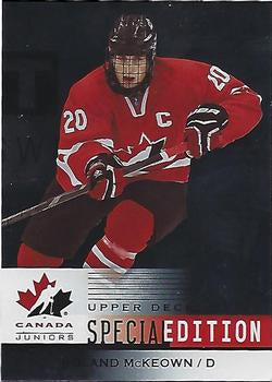 #SE-40 Roland McKeown - Canada - 2014 Upper Deck Team Canada Juniors - Special Edition Hockey