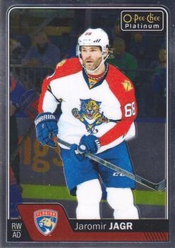 #40 Jaromir Jagr - Florida Panthers - 2016-17 O-Pee-Chee Platinum Hockey