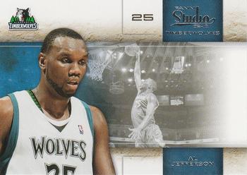 #40 Al Jefferson - Minnesota Timberwolves - 2009-10 Panini Studio Basketball