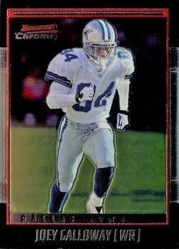 #40 Joey Galloway - Dallas Cowboys - 2001 Bowman Chrome Football