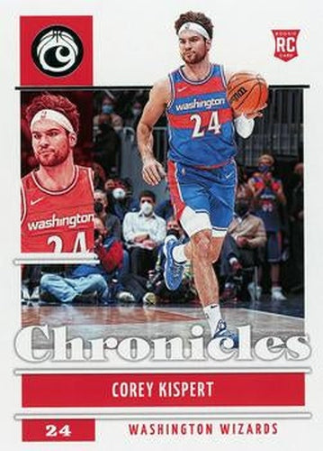 #40 Corey Kispert - Washington Wizards - 2021-22 Panini Chronicles Basketball
