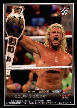 #40 Dolph Ziggler - 2015 Topps WWE Road to Wrestlemania Wrestling
