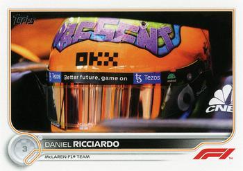 #40 Daniel Ricciardo - McLaren F1 Team - 2022 Topps Formula 1 Racing