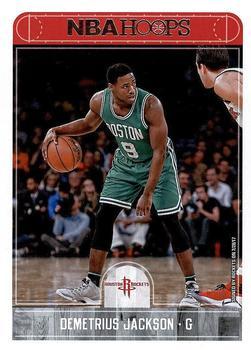 #40 Demetrius Jackson - Houston Rockets - 2017-18 Hoops Basketball