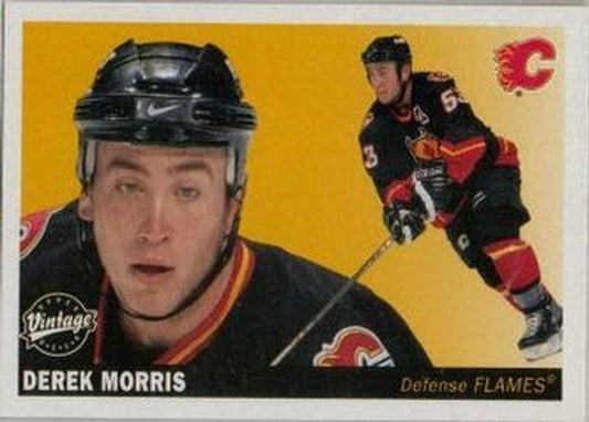 #40 Derek Morris - Calgary Flames - 2002-03 Upper Deck Vintage Hockey