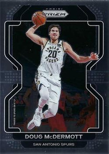 #40 Doug McDermott - San Antonio Spurs - 2021-22 Panini Prizm Basketball