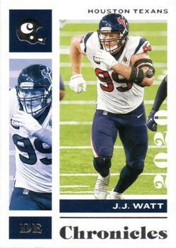 #40 J.J. Watt - Houston Texans - 2020 Panini Chronicles Football